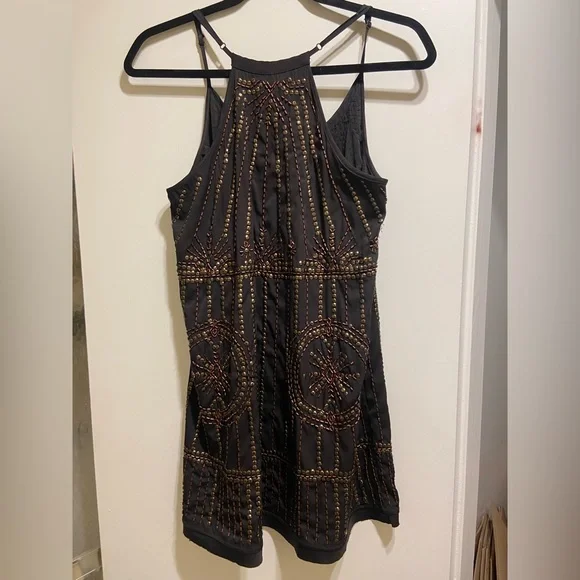 FREE PEOPLE Sedona Embellished Slip Dress - Picture 4 of 9